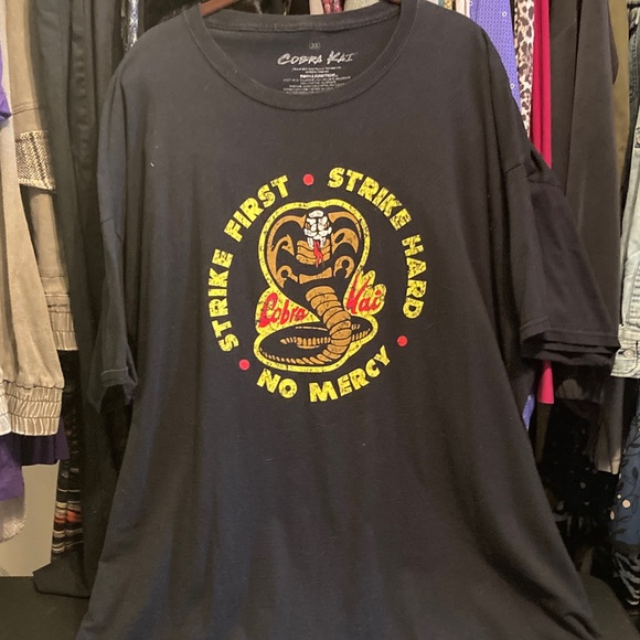 Ripple Junction Black Cobra Kai Tee - Picture 1 of 4